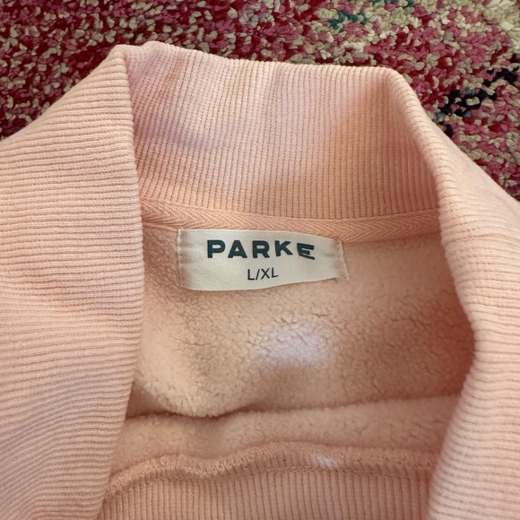 Light pink Parke mock neck - Picture 2 of 3